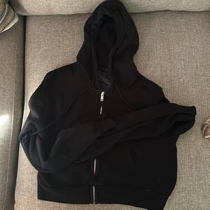 John Galt/ Brandi Melville black one size hoodie